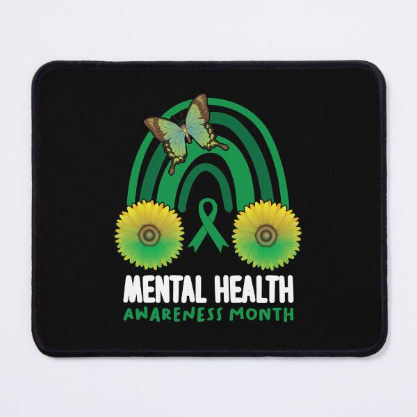 Item preview, Mental Health Awareness Fight The Stigma Sunflowers designed and sold by GravitiTees.