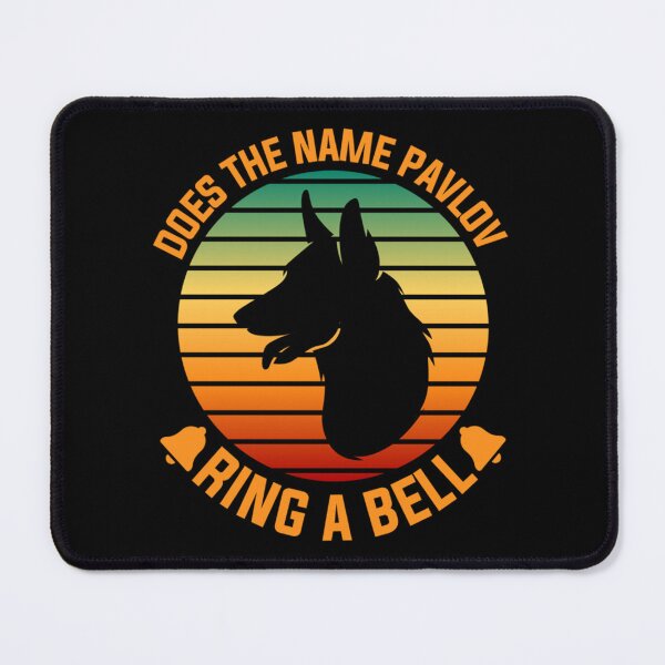 Item preview, Does The Name Pavlov Ring A Bell Retro Sunset Dog 2022 Trending   designed and sold by FeatherFamily.