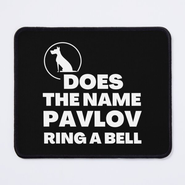 Item preview, does the name pavlov ring a bell shirt designed and sold by FeatherFamily.