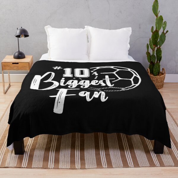 Item preview, Number 10's Biggest Fan Shirt Soccer Player Mom Dad Family designed and sold by Mitzi12312.