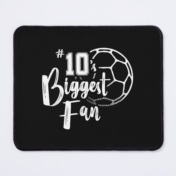 Item preview, Number 10's Biggest Fan Shirt Soccer Player Mom Dad Family designed and sold by Mitzi12312.