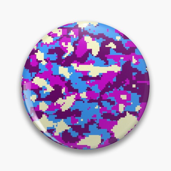 Item preview, Blue Purple Digital Camouflage  designed and sold by Tshirtstory.