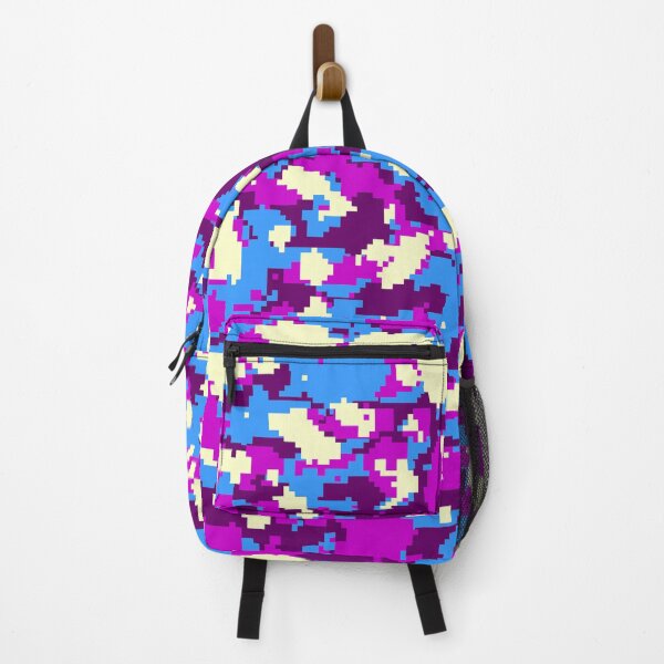 Item preview, Blue Purple Digital Camouflage designed and sold by Tshirtstory.