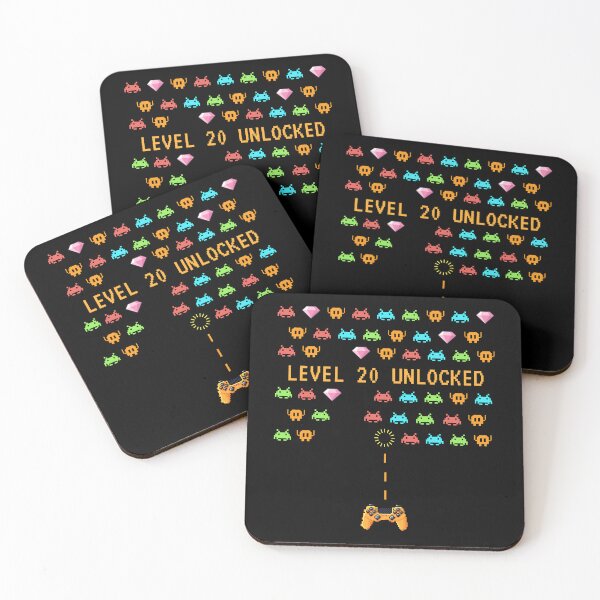 Item preview, Level 20 Unlocked - Video Gamer celebrates 30th Birthday designed and sold by Rhu Creations.