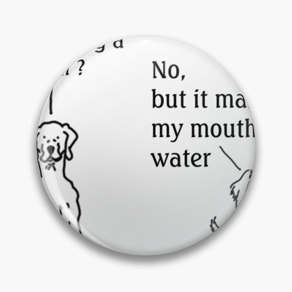 Item preview, Funny dog does the name pavlov ring a bell    designed and sold by FeatherFamily.