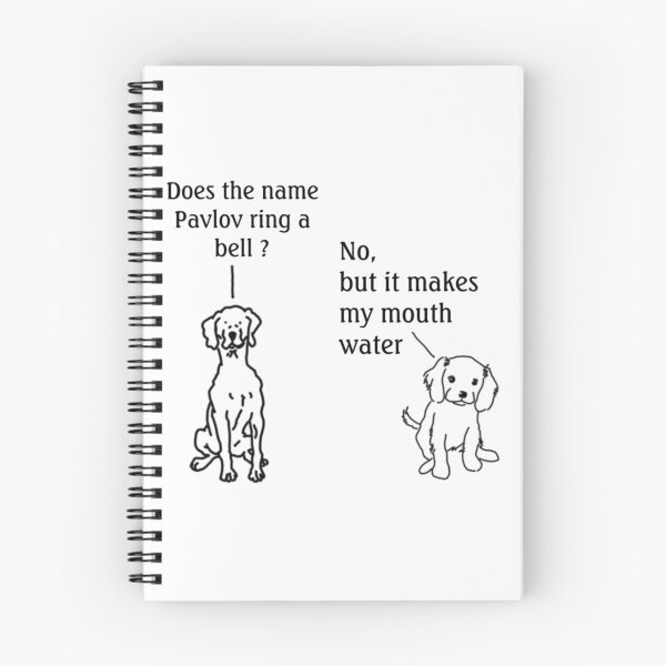 Item preview, Funny dog does the name pavlov ring a bell    designed and sold by FeatherFamily.