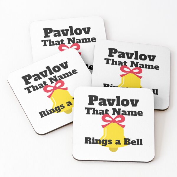 Item preview, Pavlov that name rings a bell  Essential  designed and sold by FeatherFamily.