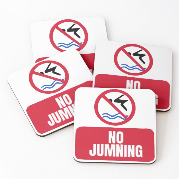 Item preview, No Jumning in the pool designed and sold by 3leggeddogg.