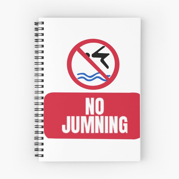 Item preview, No Jumning in the pool designed and sold by 3leggeddogg.