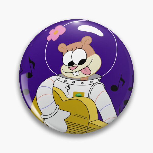 Item preview, Sandy Cheeks plays the guitar designed and sold by LAHTheAntihero.