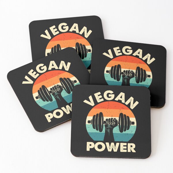 Item preview,  Retro Dumbbell Powered By Plants designed and sold by ReignGFX.