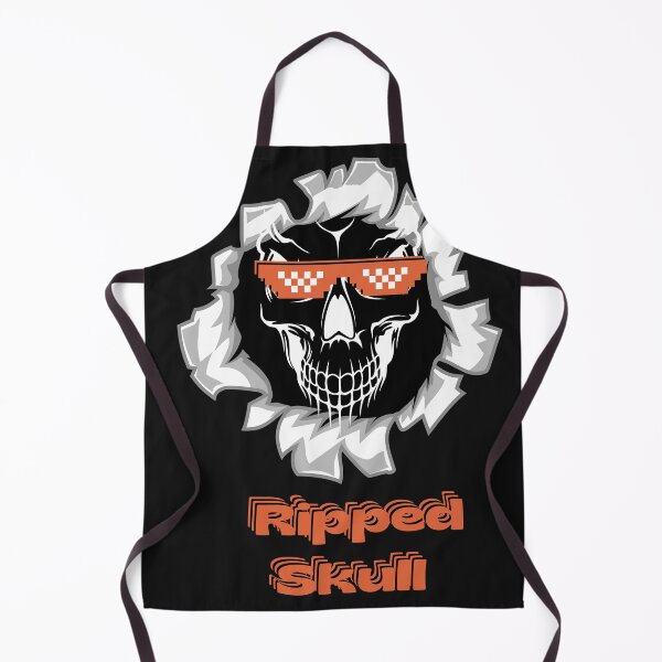 Item preview, Ripped skull death gothic skeleton bone | Ripped creepy love skull designed and sold by DrArtStudios.