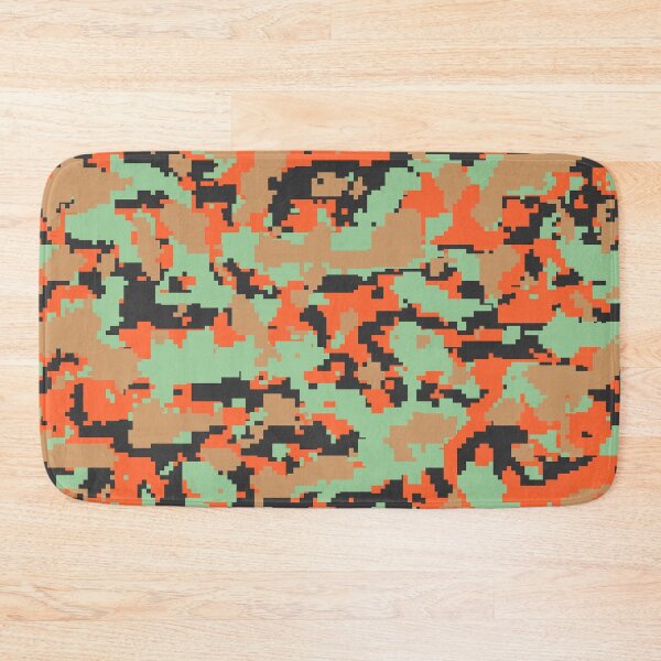 Item preview, Orange Olive Digital Camouflage  designed and sold by Tshirtstory.