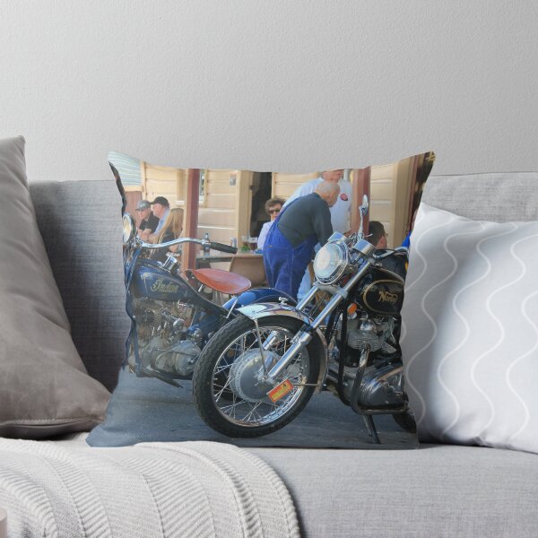 Item preview, Indian Scout & Norton 750 Commando at Sofala Pub designed and sold by pedroski.