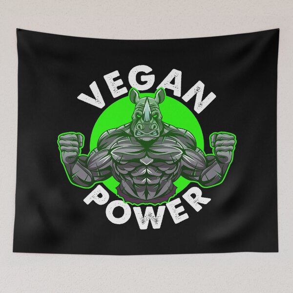Item preview, Tough Green Vegan Power designed and sold by ReignGFX.