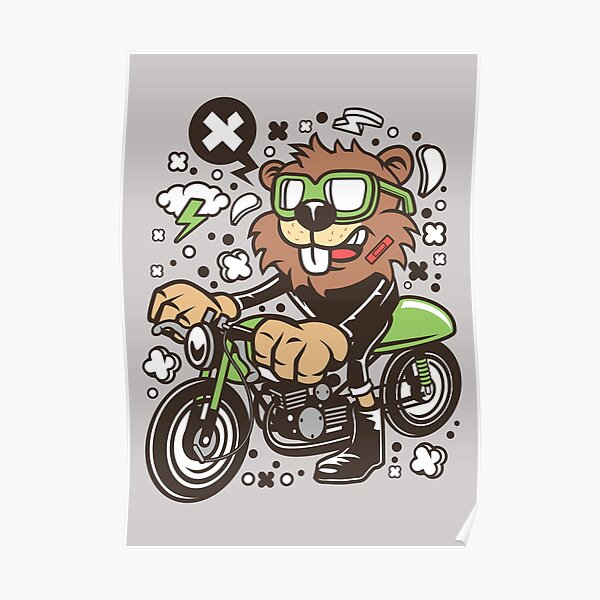 Wholesale Joblot Car Motorbike Cartoon Caricature Prints Posters x 100 