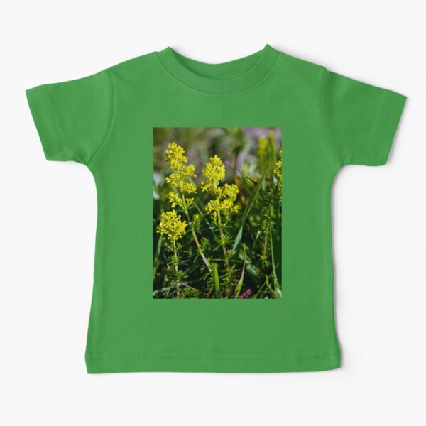Galium Verum (Lady’s Bedstraw), Inishmore, Aran Islands Baby T-Shirt