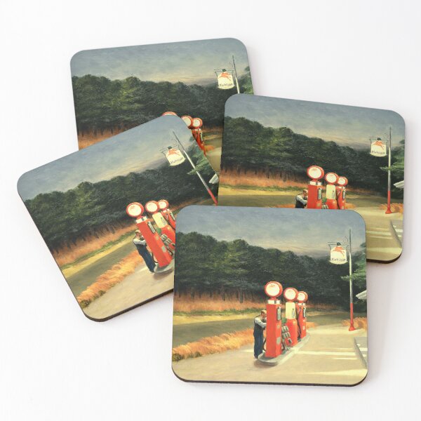 Item preview, Edward Hopper  Gas  1940 designed and sold by arthistory.
