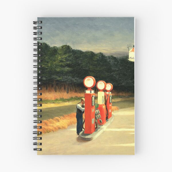 Item preview, Gasolinera Edward Hopper 1940 designed and sold by arthistory.