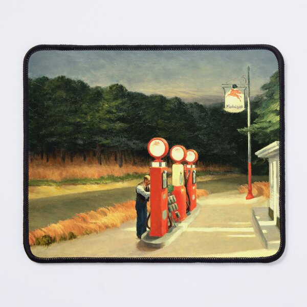 Item preview, Edward Hopper  Gas  1940 designed and sold by arthistory.