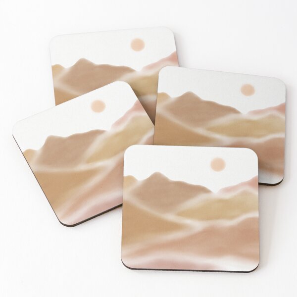 Item preview, Abstract Earthy Sunset Landscape designed and sold by trajeado14.