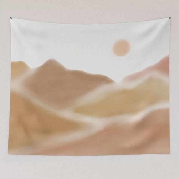 Item preview, Abstract Earthy Sunset Landscape designed and sold by trajeado14.