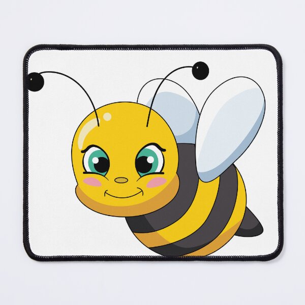 Item preview, Adorable blushing bee - smiling bee making face designed and sold by Fanatic Nerd.