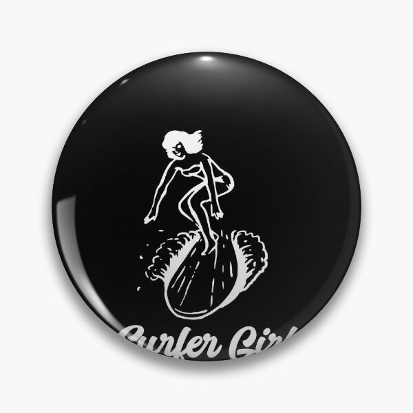 Item preview, Surfer Girl Retro Surf designed and sold by ShaneGuzman.