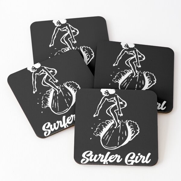 Item preview, Surfer Girl Retro Surf designed and sold by ShaneGuzman.