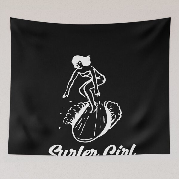Item preview, Surfer Girl Retro Surf designed and sold by ShaneGuzman.