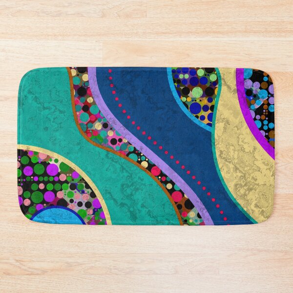 Item preview, Abstract Art Pattern Mix - Dots And Colors 1 designed and sold by EDDArt.