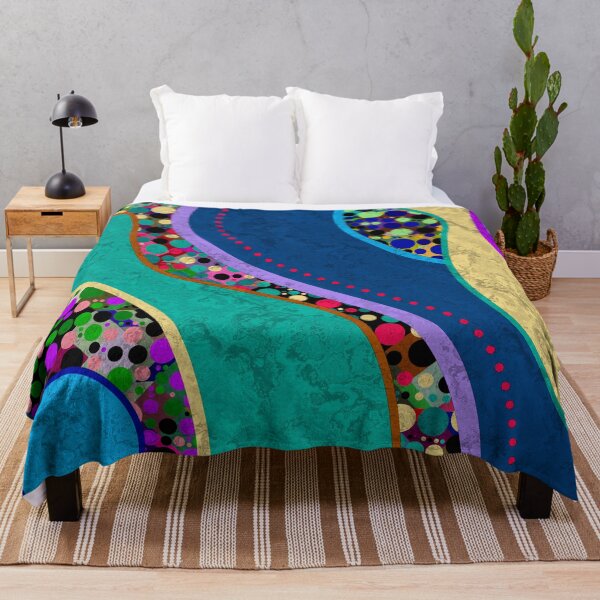 Item preview, Abstract Art Pattern Mix - Dots And Colors 1 designed and sold by EDDArt.