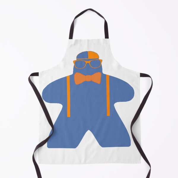 Item preview, Meeple azul/naranja designed and sold by Narellish.