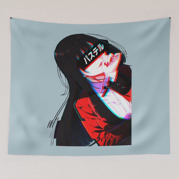 Item preview, CRIMSON - Aesthetic Cyberpunk Kakegurui Design designed and sold by MartinBrenner32.