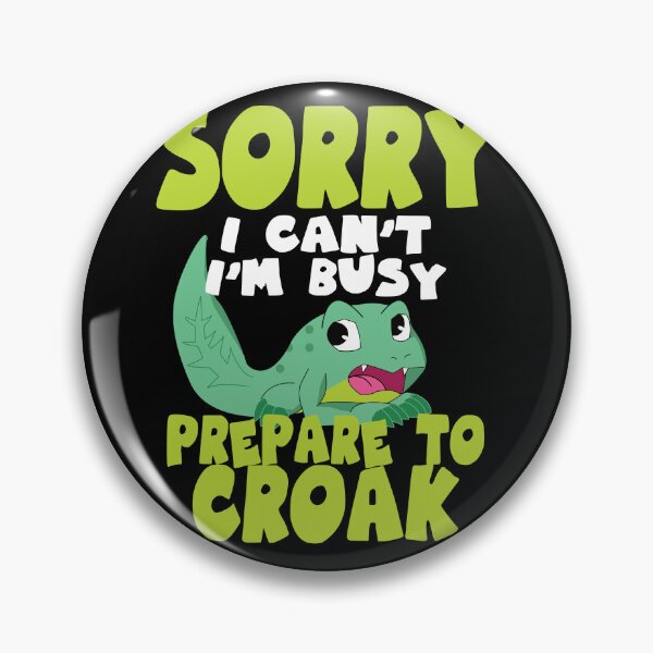 Item preview, Frog Tadpole Frog I'm Busy Prepare Cray designed and sold by Merchandiser099.