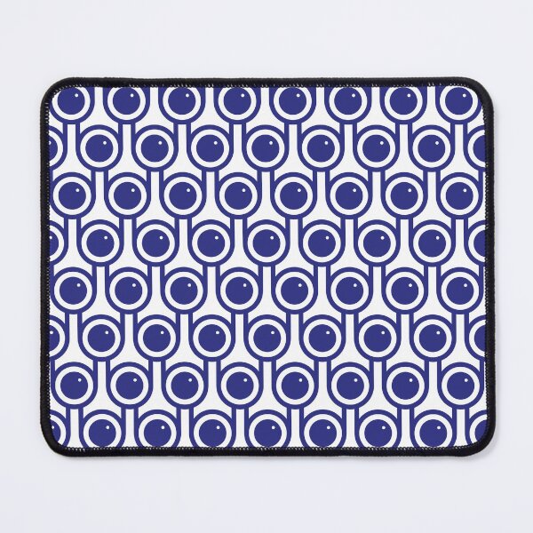 Item preview, Scandi Midcentury Modern Retro Geometric Blueberries Pattern  designed and sold by Hokolo.
