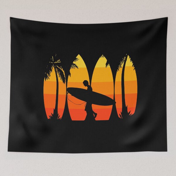 Item preview, Surfing Surf Retro designed and sold by ShaneGuzman.