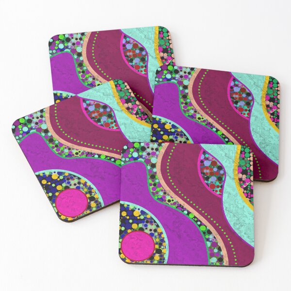 Item preview, Abstract Art Pattern Mix - Dots And Colors 2 designed and sold by EDDArt.