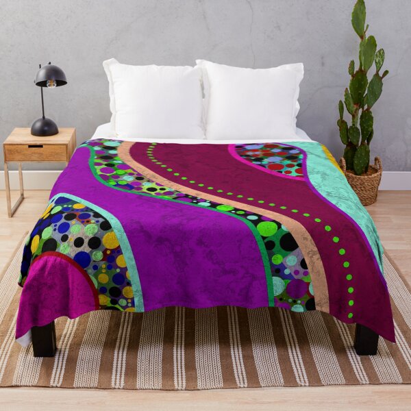 Item preview, Abstract Art Pattern Mix - Dots And Colors 2 designed and sold by EDDArt.