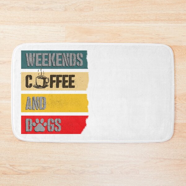 Item preview, Weekends, Coffee and Dogs designed and sold by HellsJanitor.