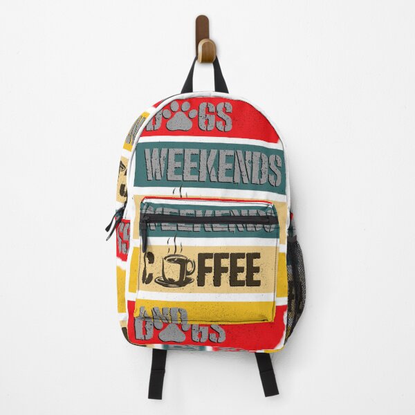 Item preview, Weekends, Coffee and Dogs designed and sold by HellsJanitor.