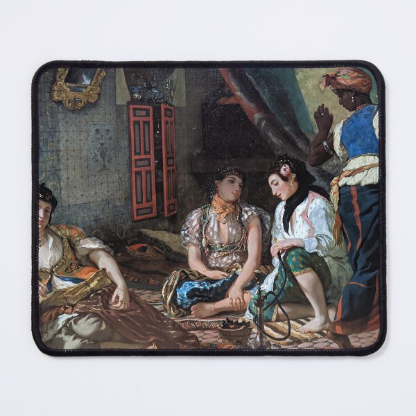 Item preview, Women of Algiers in their apartment, Eugène Delacroix designed and sold by arthistory.