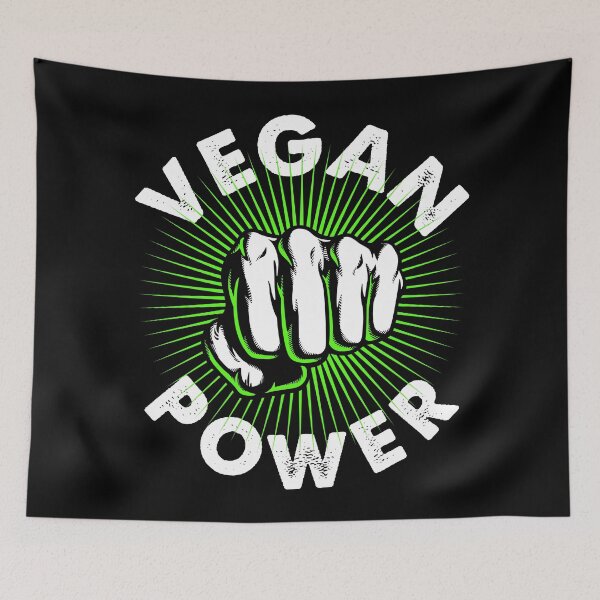 Item preview, Fist Vegan Power designed and sold by ReignGFX.