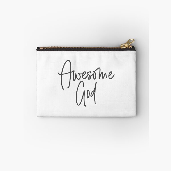 Item preview, Christian Design - Awesome God in Modern Eroded Font designed and sold by simplydesignart.