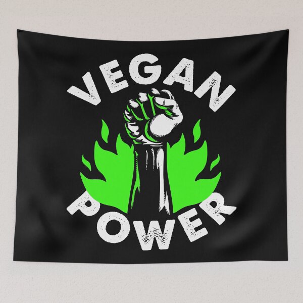 Item preview, Vegan Power Green Fist designed and sold by ReignGFX.