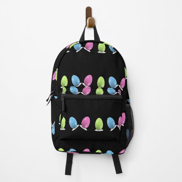Item preview, Polka dots Easter eggs on black designed and sold by tetibright.