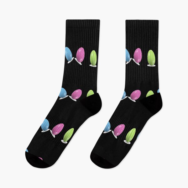 Item preview, Polka dots Easter eggs on black designed and sold by tetibright.