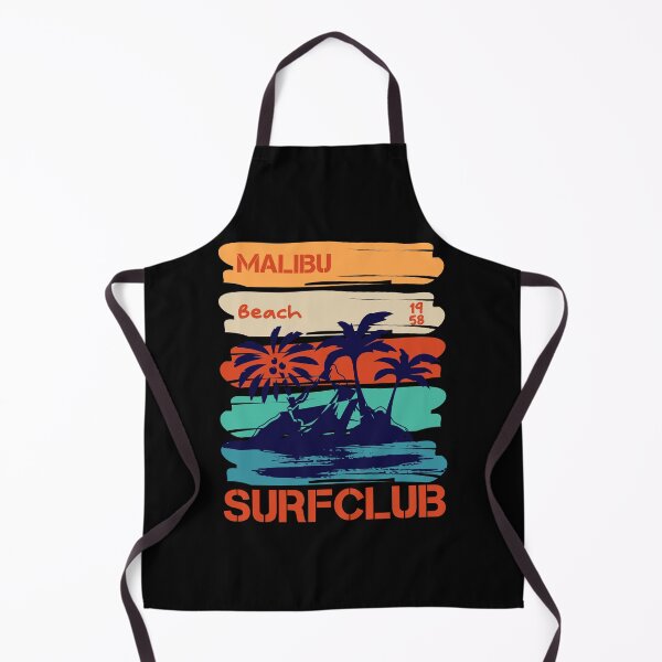 Item preview, Malibu Beach Surfclub - A design with summery colors and the lettering Malibu Beach Surfclub as well as palm trees and the sea designed and sold by velisani.