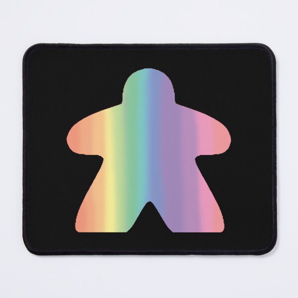 Item preview, Pastel Rainbow Meeple designed and sold by Narellish.