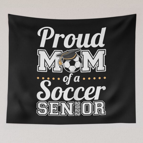 Item preview, Womens Proud Mom Of A Soccer Senior 2022 designed and sold by Mitzi12312.